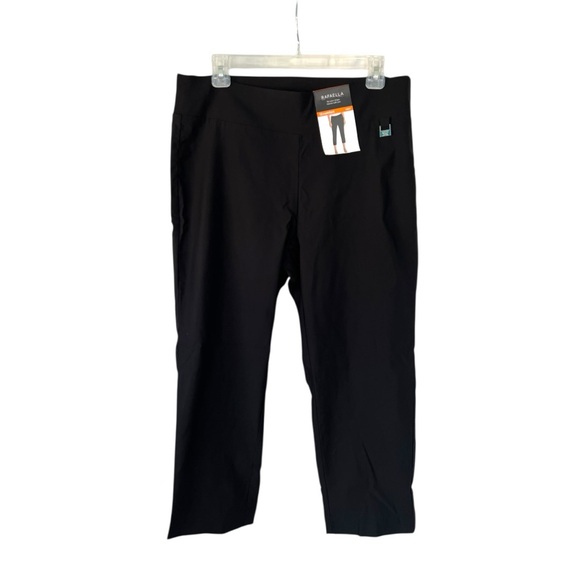 Rafaella Pants - Rafaella Comfort Pull On Black Capri Size 12